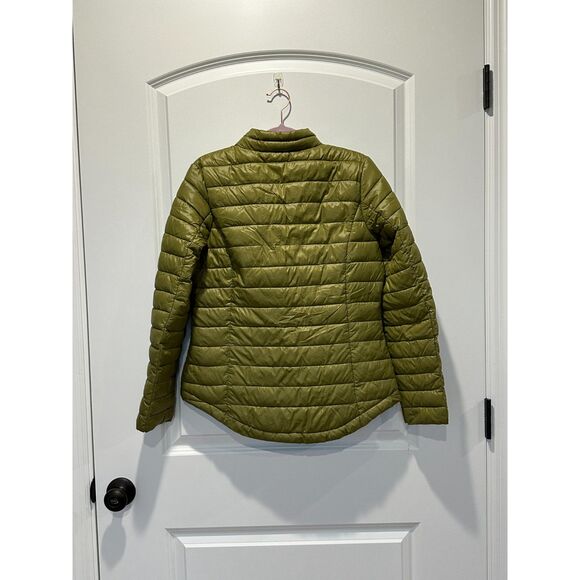 Sam Edelman Olive Green Puffer Jacket Coat Size Small - Picture 3 of 5